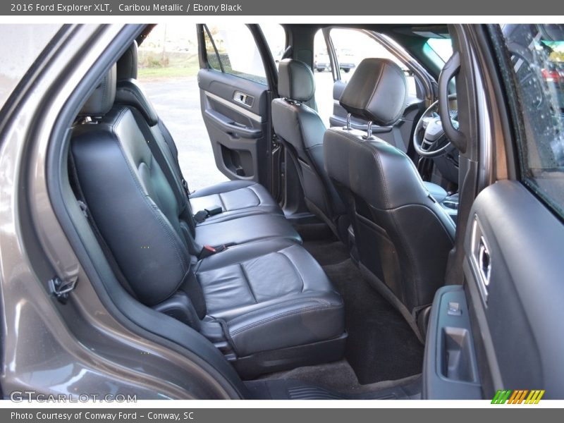 Caribou Metallic / Ebony Black 2016 Ford Explorer XLT
