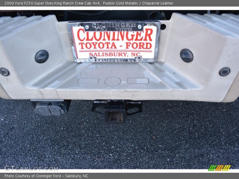 Pueblo Gold Metallic / Chaparral Leather 2009 Ford F250 Super Duty King Ranch Crew Cab 4x4