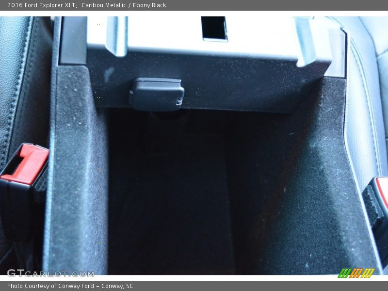 Caribou Metallic / Ebony Black 2016 Ford Explorer XLT