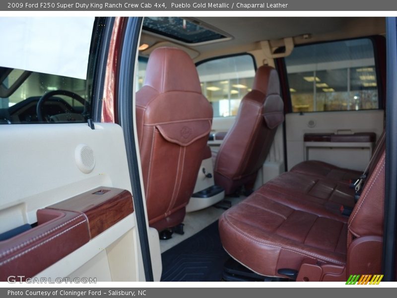 Pueblo Gold Metallic / Chaparral Leather 2009 Ford F250 Super Duty King Ranch Crew Cab 4x4