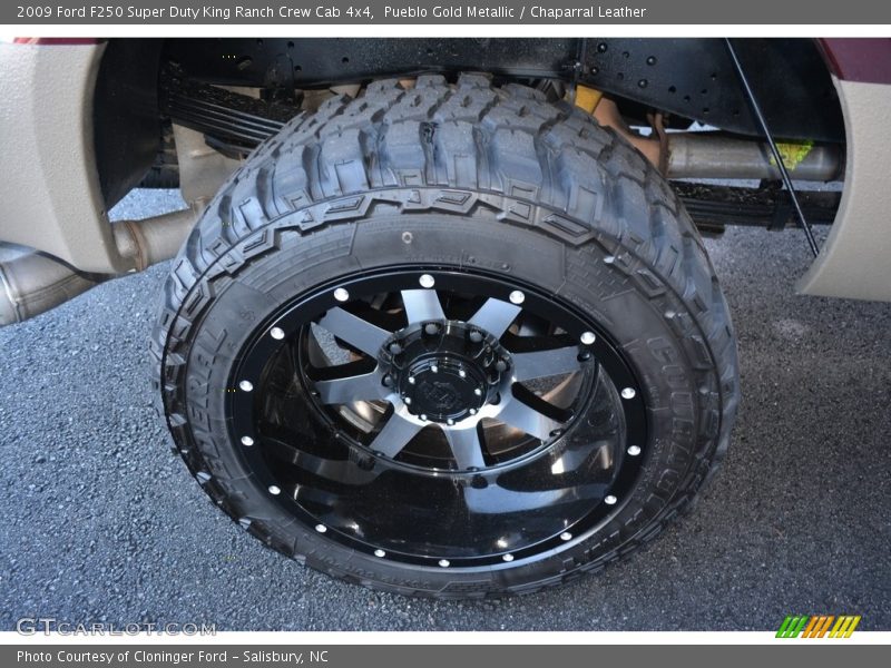 Pueblo Gold Metallic / Chaparral Leather 2009 Ford F250 Super Duty King Ranch Crew Cab 4x4