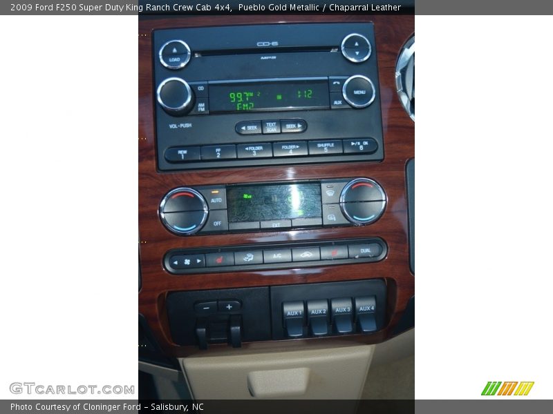 Pueblo Gold Metallic / Chaparral Leather 2009 Ford F250 Super Duty King Ranch Crew Cab 4x4