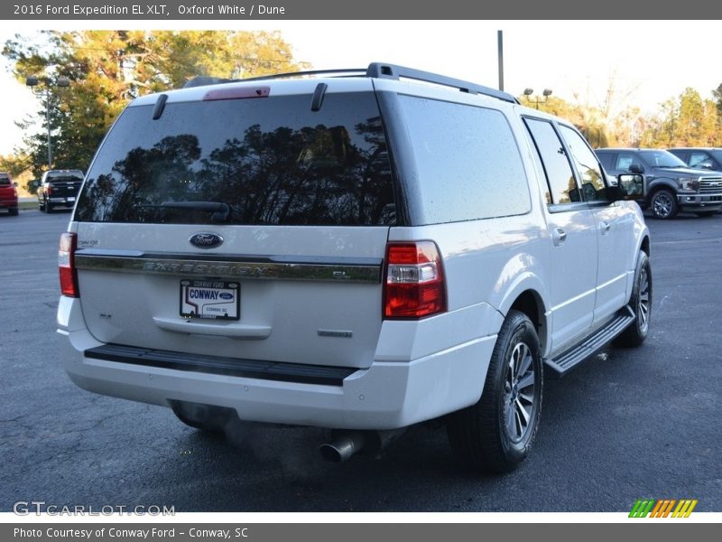 Oxford White / Dune 2016 Ford Expedition EL XLT