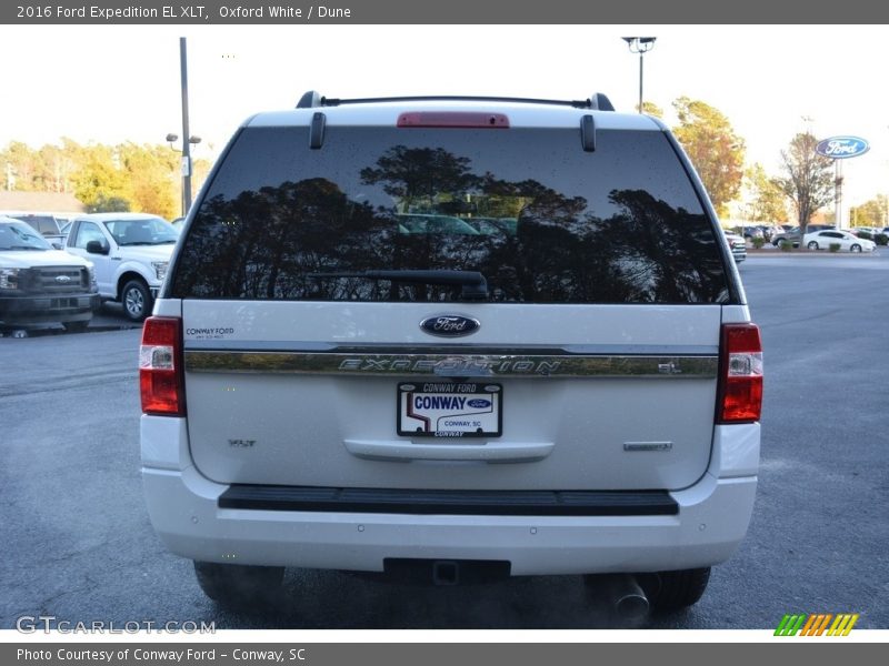 Oxford White / Dune 2016 Ford Expedition EL XLT