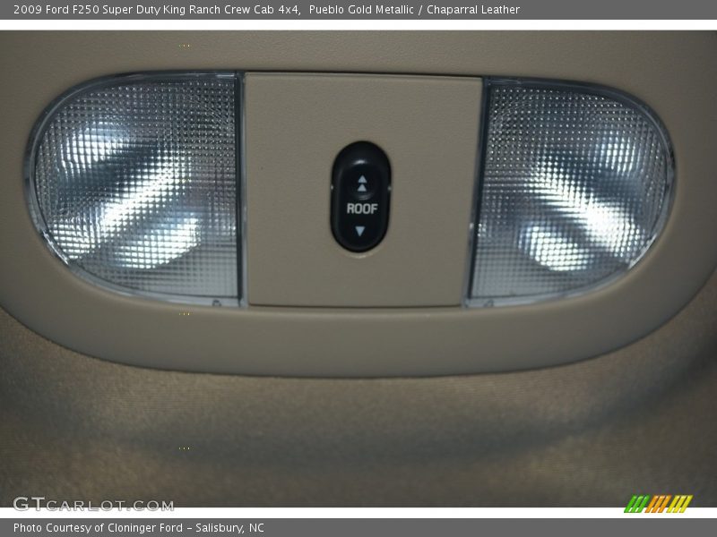 Pueblo Gold Metallic / Chaparral Leather 2009 Ford F250 Super Duty King Ranch Crew Cab 4x4