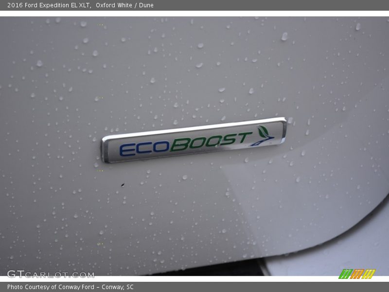 Oxford White / Dune 2016 Ford Expedition EL XLT