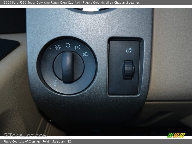 Pueblo Gold Metallic / Chaparral Leather 2009 Ford F250 Super Duty King Ranch Crew Cab 4x4