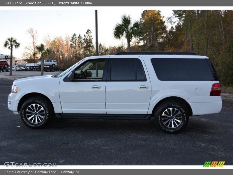 Oxford White / Dune 2016 Ford Expedition EL XLT