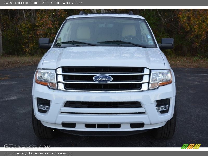 Oxford White / Dune 2016 Ford Expedition EL XLT
