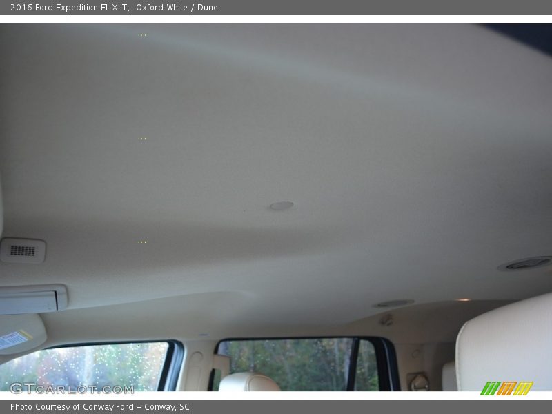 Oxford White / Dune 2016 Ford Expedition EL XLT