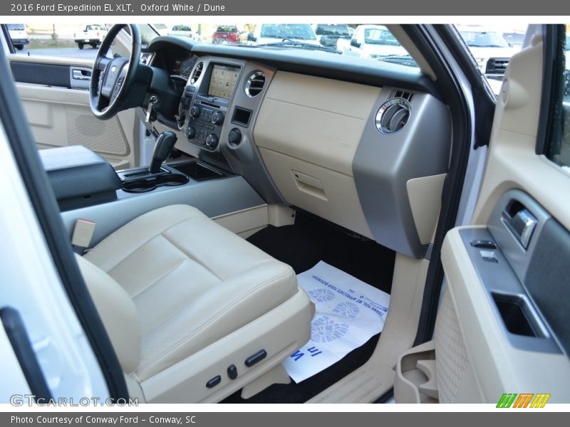 Oxford White / Dune 2016 Ford Expedition EL XLT