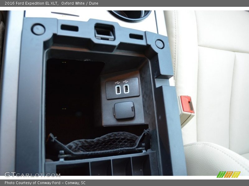 Oxford White / Dune 2016 Ford Expedition EL XLT