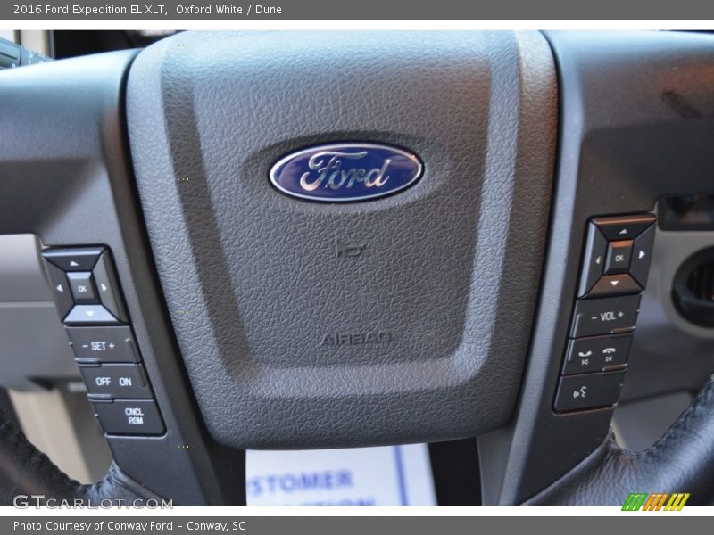 Oxford White / Dune 2016 Ford Expedition EL XLT