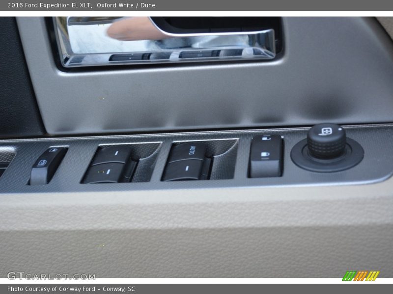 Oxford White / Dune 2016 Ford Expedition EL XLT