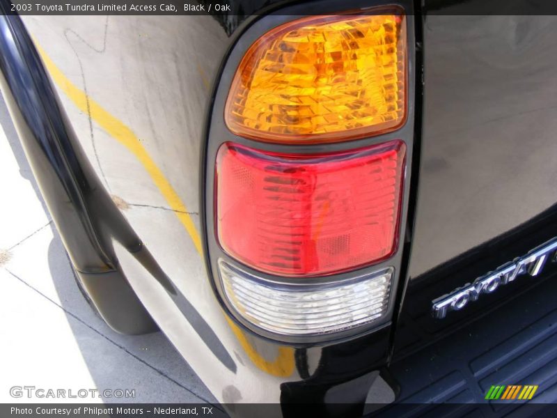 Black / Oak 2003 Toyota Tundra Limited Access Cab