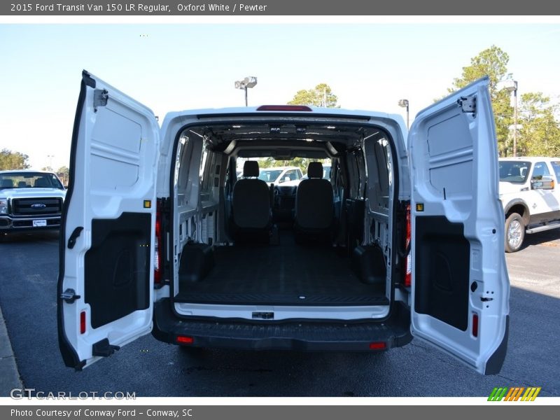 Oxford White / Pewter 2015 Ford Transit Van 150 LR Regular