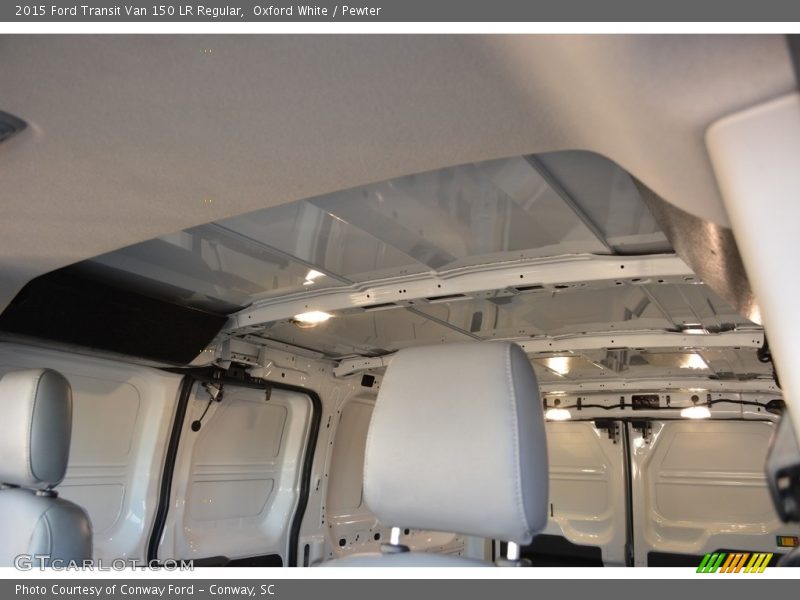 Oxford White / Pewter 2015 Ford Transit Van 150 LR Regular