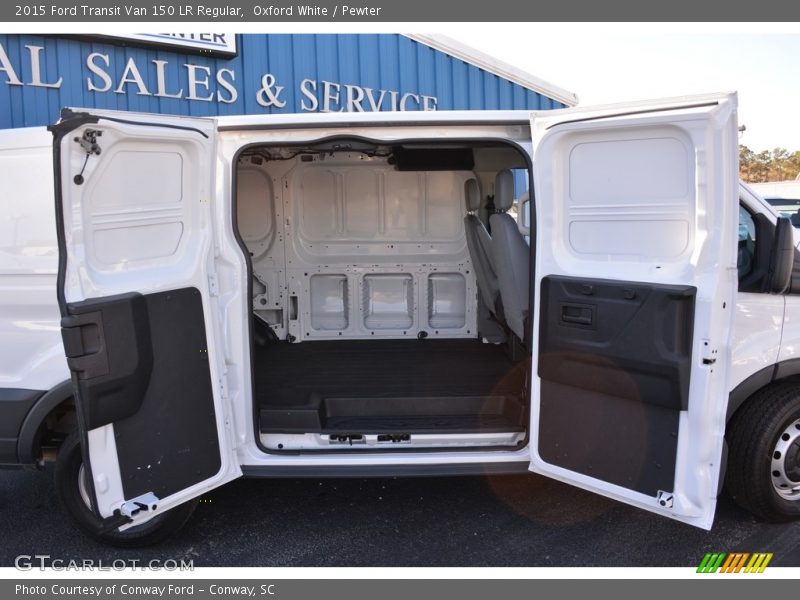 Oxford White / Pewter 2015 Ford Transit Van 150 LR Regular