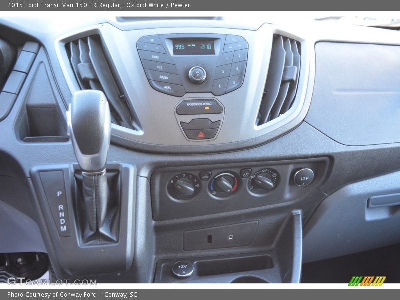 Oxford White / Pewter 2015 Ford Transit Van 150 LR Regular