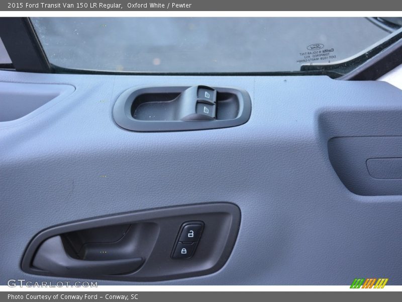 Oxford White / Pewter 2015 Ford Transit Van 150 LR Regular
