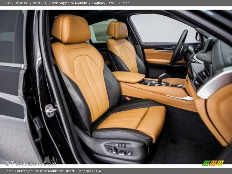  2017 X6 xDrive35i Cognac/Black Bi-Color Interior