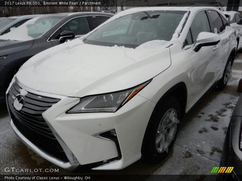 Eminent White Pearl / Parchment 2017 Lexus RX 350