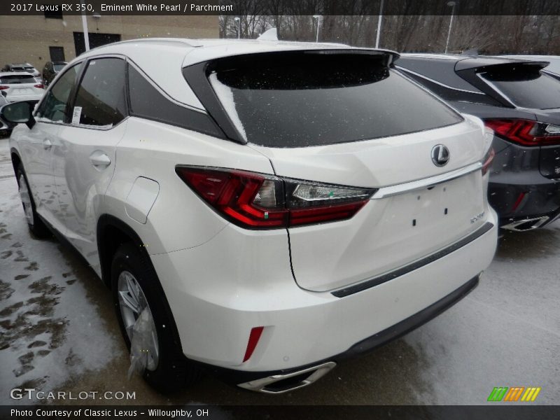 Eminent White Pearl / Parchment 2017 Lexus RX 350
