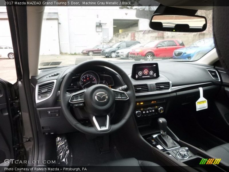 Dashboard of 2017 MAZDA3 Grand Touring 5 Door