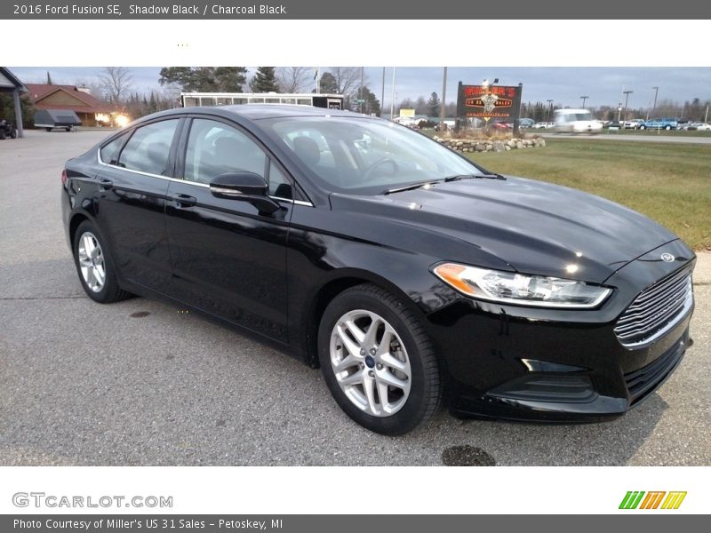 Shadow Black / Charcoal Black 2016 Ford Fusion SE