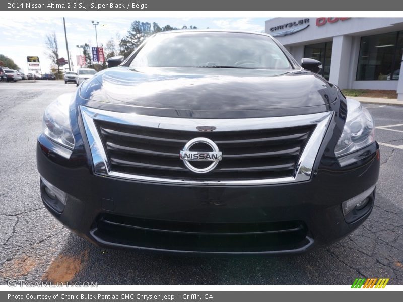Super Black / Beige 2014 Nissan Altima 2.5 SL