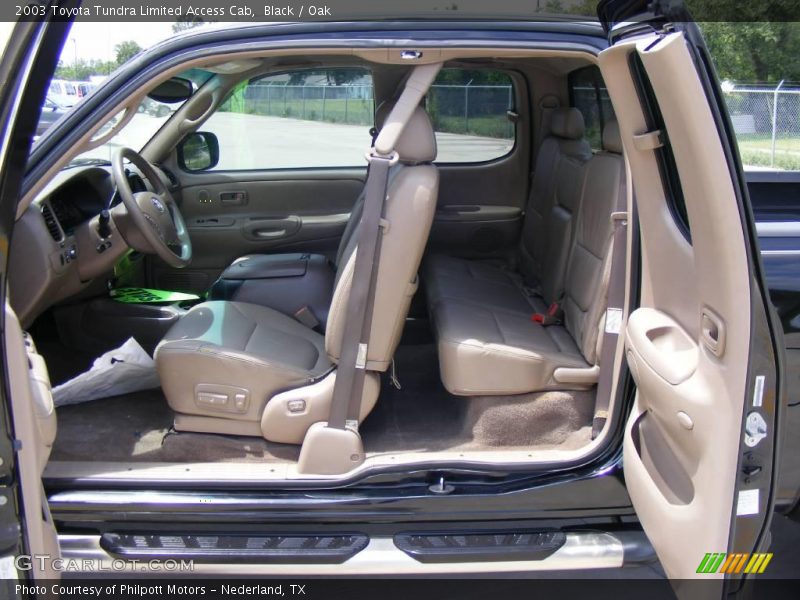 Black / Oak 2003 Toyota Tundra Limited Access Cab