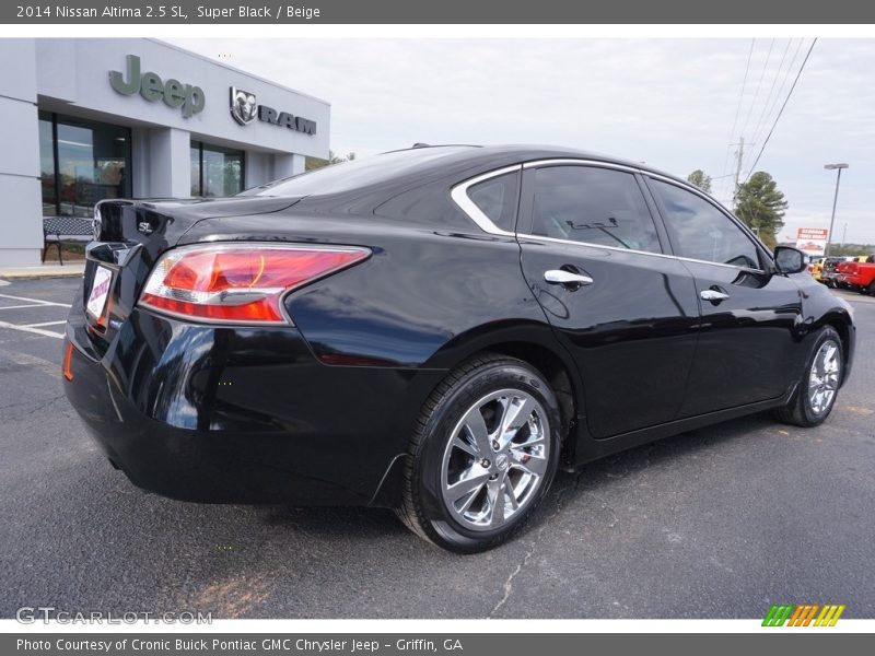 Super Black / Beige 2014 Nissan Altima 2.5 SL