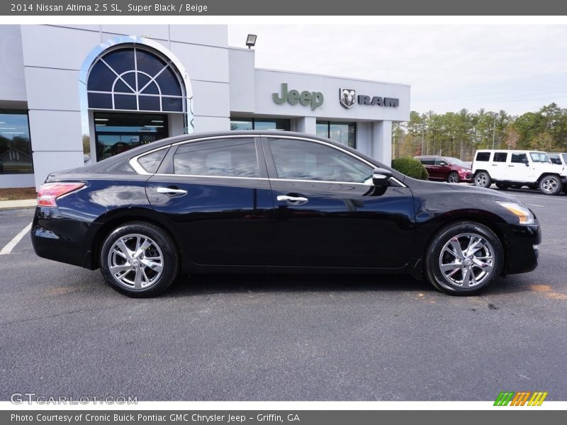 Super Black / Beige 2014 Nissan Altima 2.5 SL