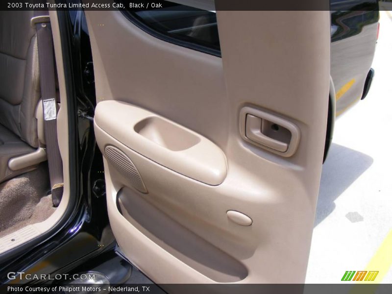 Black / Oak 2003 Toyota Tundra Limited Access Cab