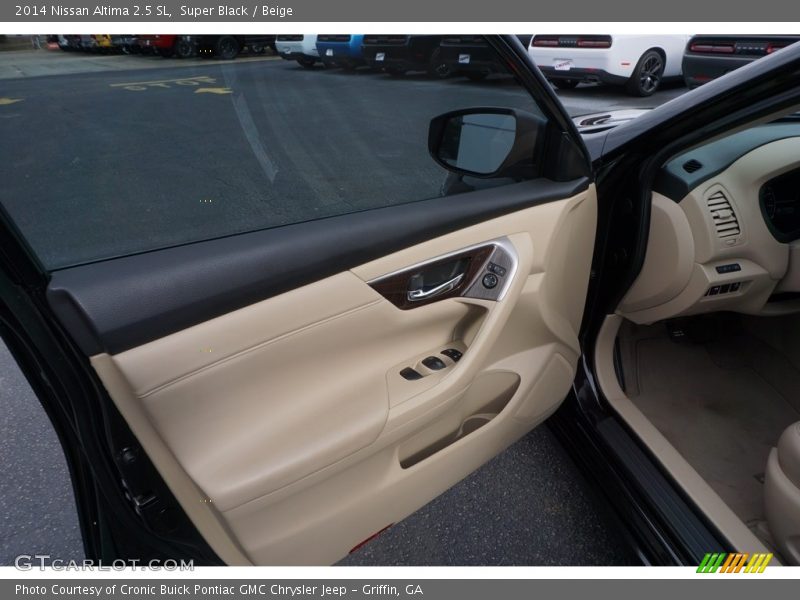 Super Black / Beige 2014 Nissan Altima 2.5 SL