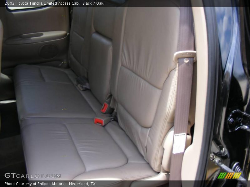 Black / Oak 2003 Toyota Tundra Limited Access Cab