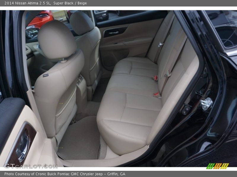 Super Black / Beige 2014 Nissan Altima 2.5 SL