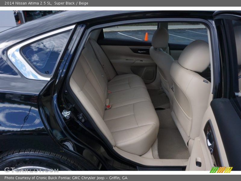 Super Black / Beige 2014 Nissan Altima 2.5 SL