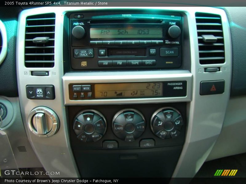 Titanium Metallic / Stone 2005 Toyota 4Runner SR5 4x4
