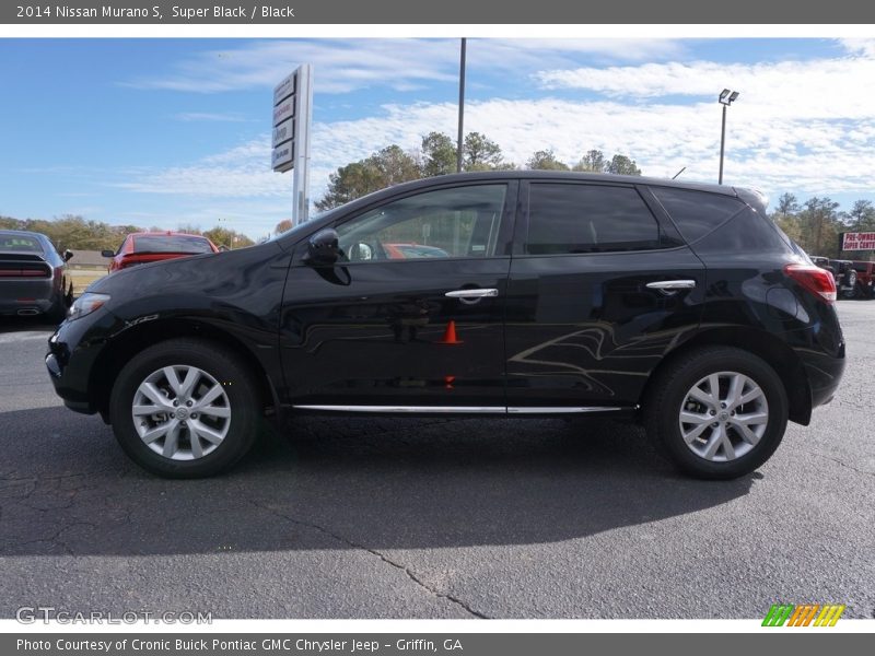 Super Black / Black 2014 Nissan Murano S