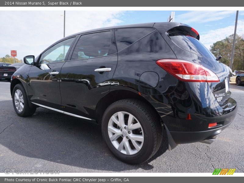 Super Black / Black 2014 Nissan Murano S