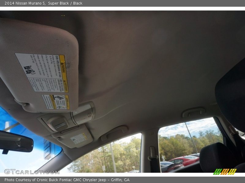 Super Black / Black 2014 Nissan Murano S