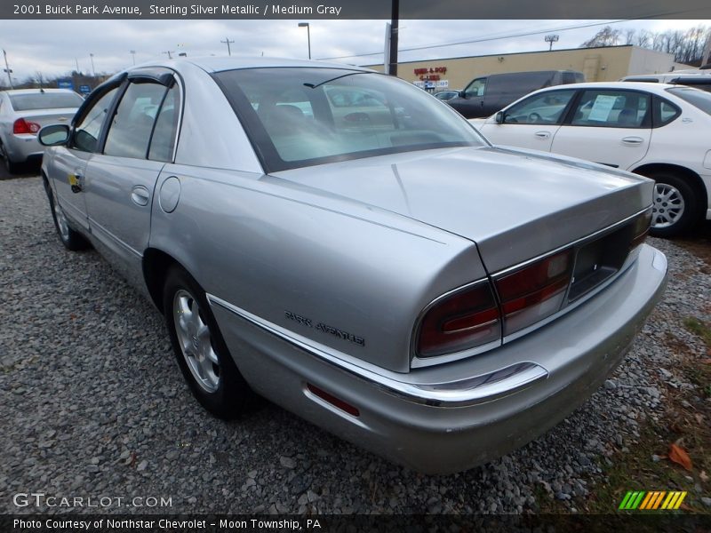 Sterling Silver Metallic / Medium Gray 2001 Buick Park Avenue