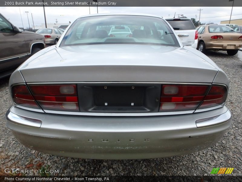 Sterling Silver Metallic / Medium Gray 2001 Buick Park Avenue