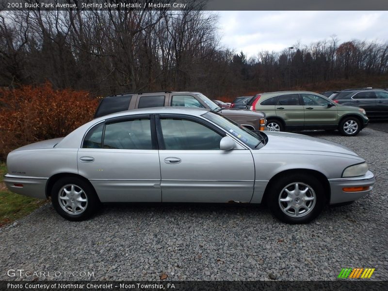 Sterling Silver Metallic / Medium Gray 2001 Buick Park Avenue