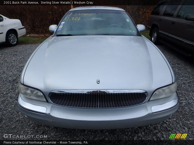 Sterling Silver Metallic / Medium Gray 2001 Buick Park Avenue