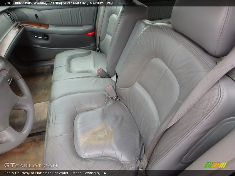 Sterling Silver Metallic / Medium Gray 2001 Buick Park Avenue