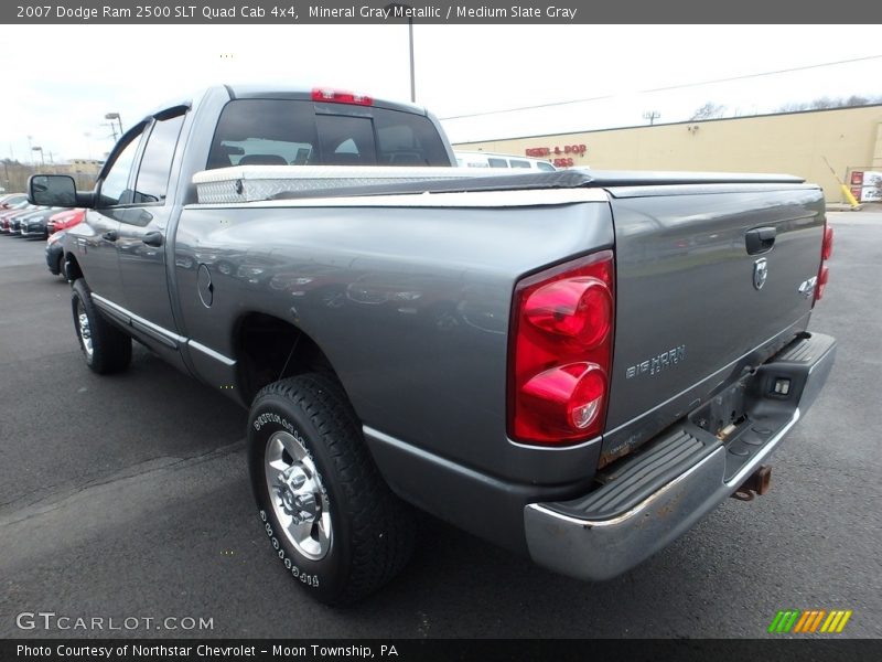Mineral Gray Metallic / Medium Slate Gray 2007 Dodge Ram 2500 SLT Quad Cab 4x4