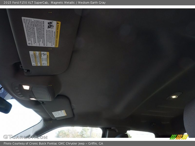 Magnetic Metallic / Medium Earth Gray 2015 Ford F150 XLT SuperCab