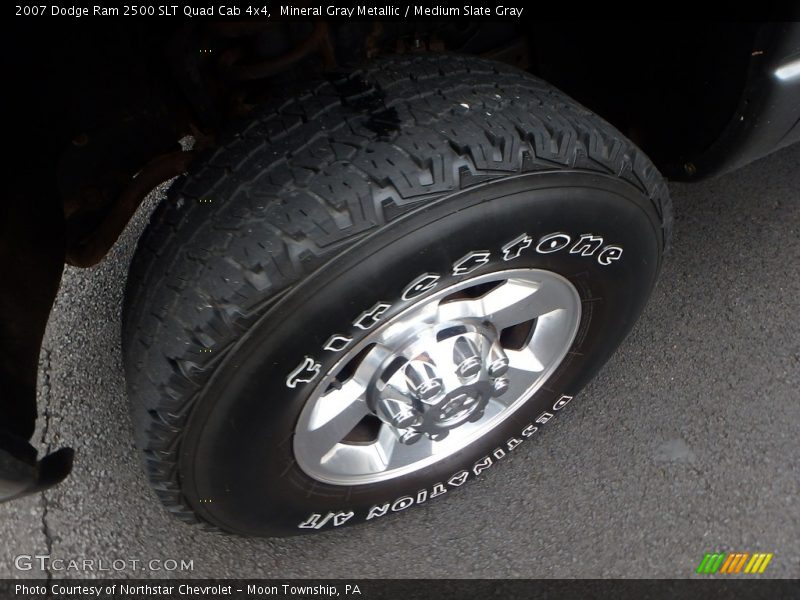 Mineral Gray Metallic / Medium Slate Gray 2007 Dodge Ram 2500 SLT Quad Cab 4x4